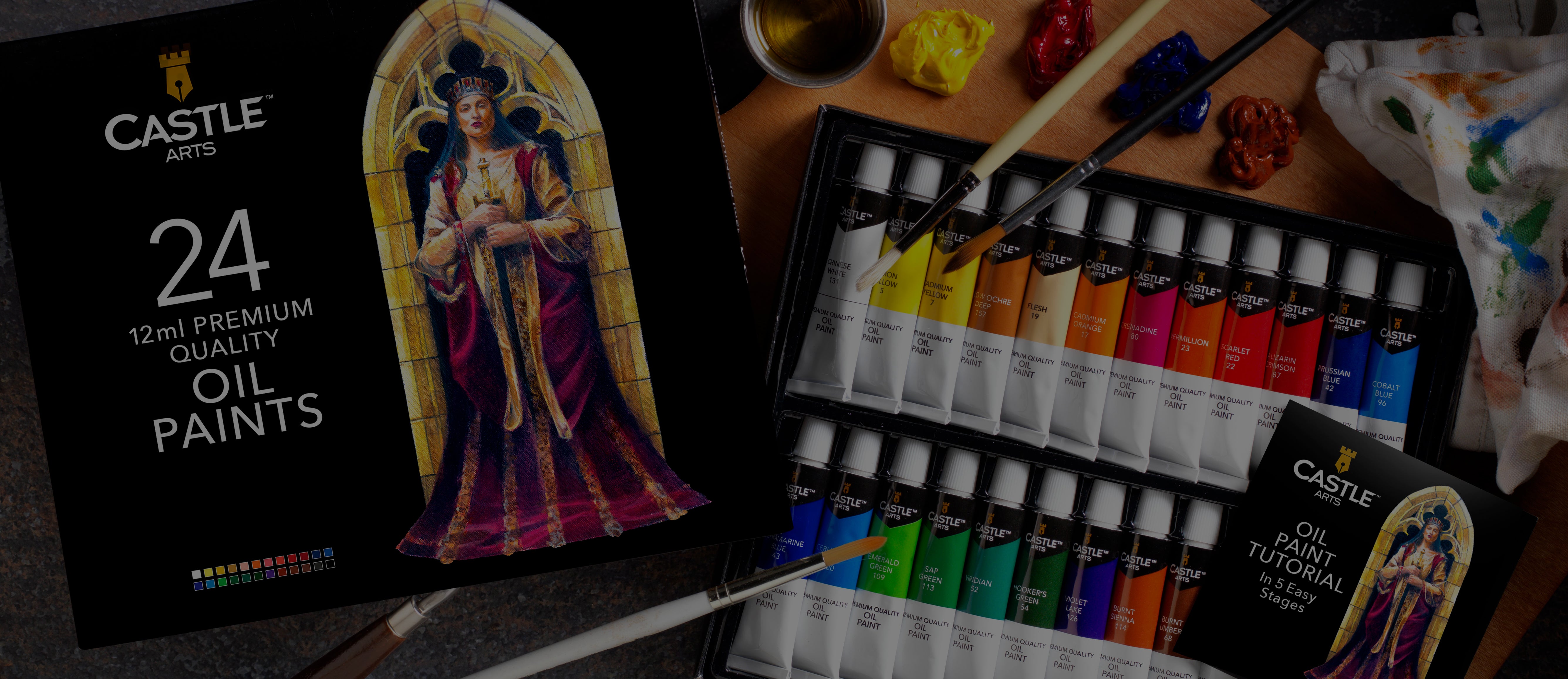 Oil Paint Set for Adults and Kids - Oil Painting Art Kits Supplies wit –  KEFF Creations