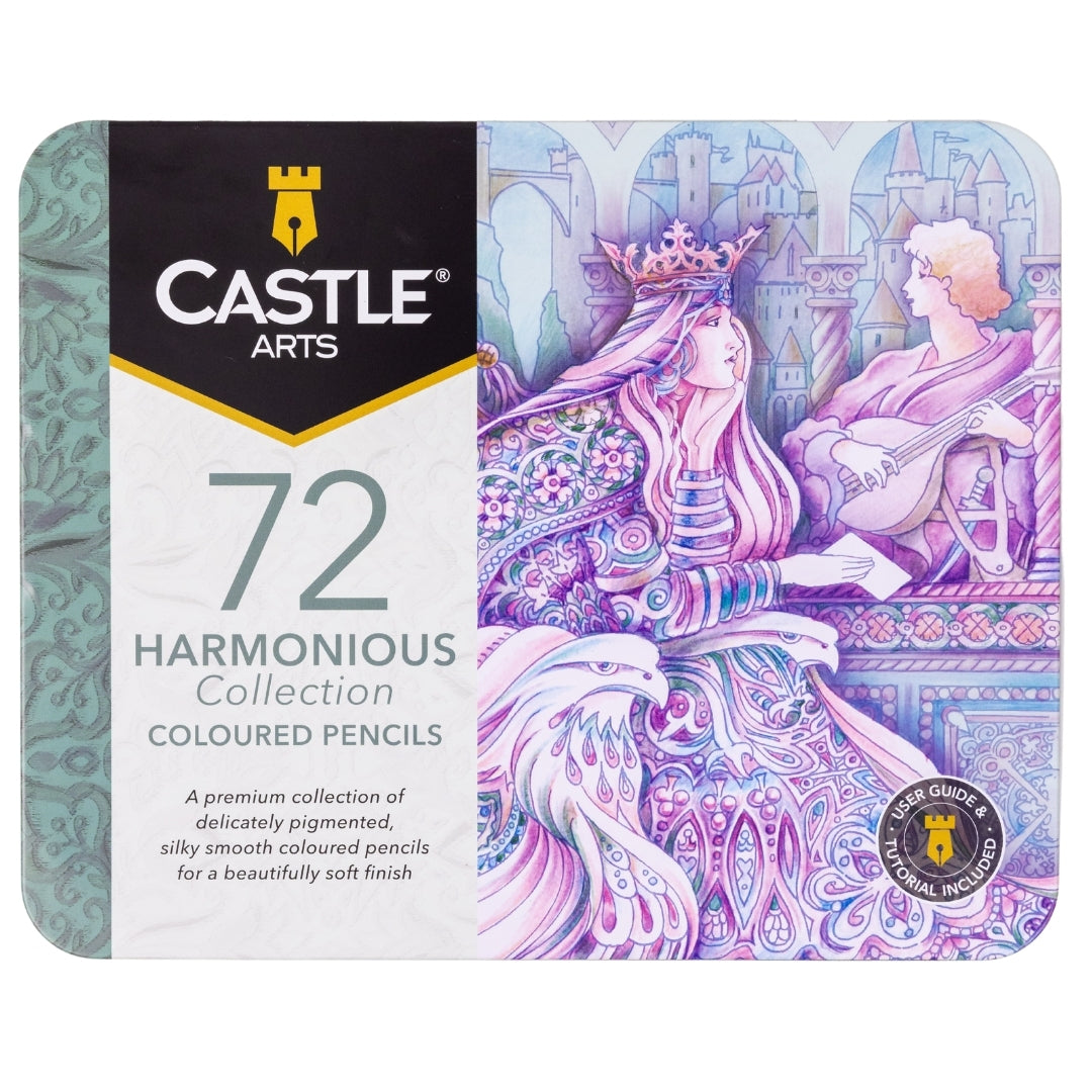 72 Piece Harmonious Colored Pencil Set Tin Castle Arts 72-piece-harmonious-colored-pencil-set-tin-castle-arts