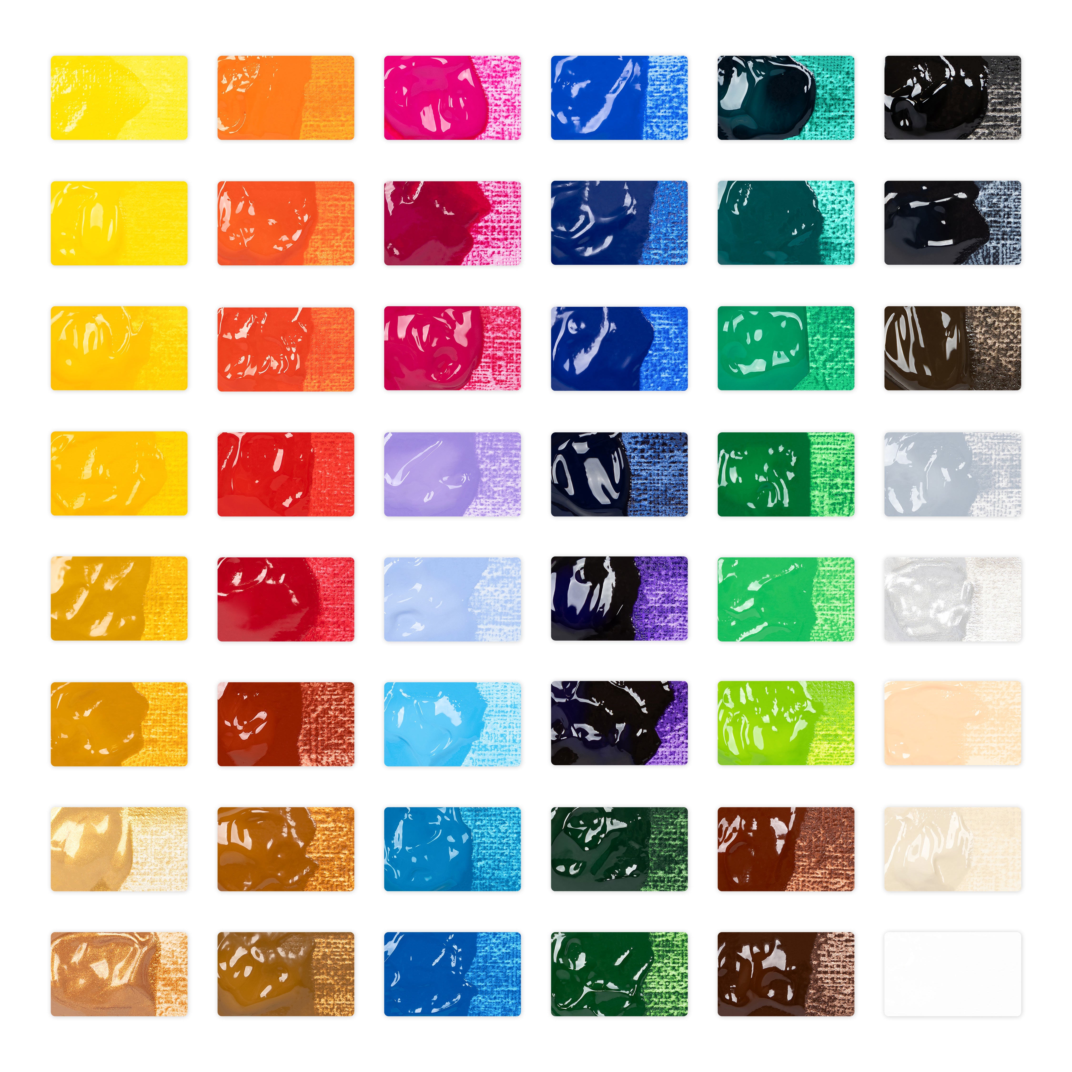 48 Piece Acrylic Paint Set