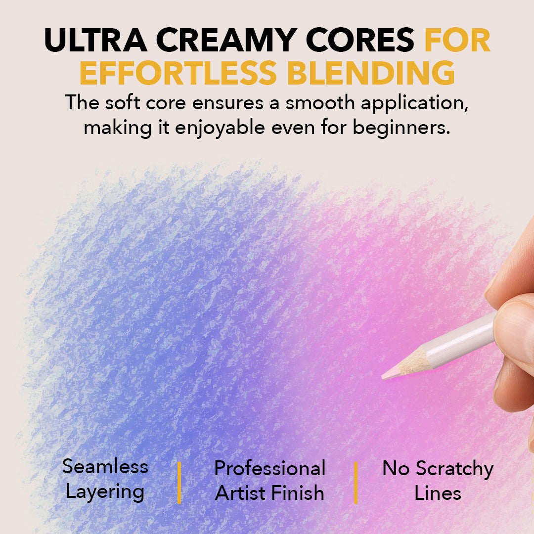 48-częściowy zestaw kredek w kolorze pastelowym w ekspozycyjnej puszce