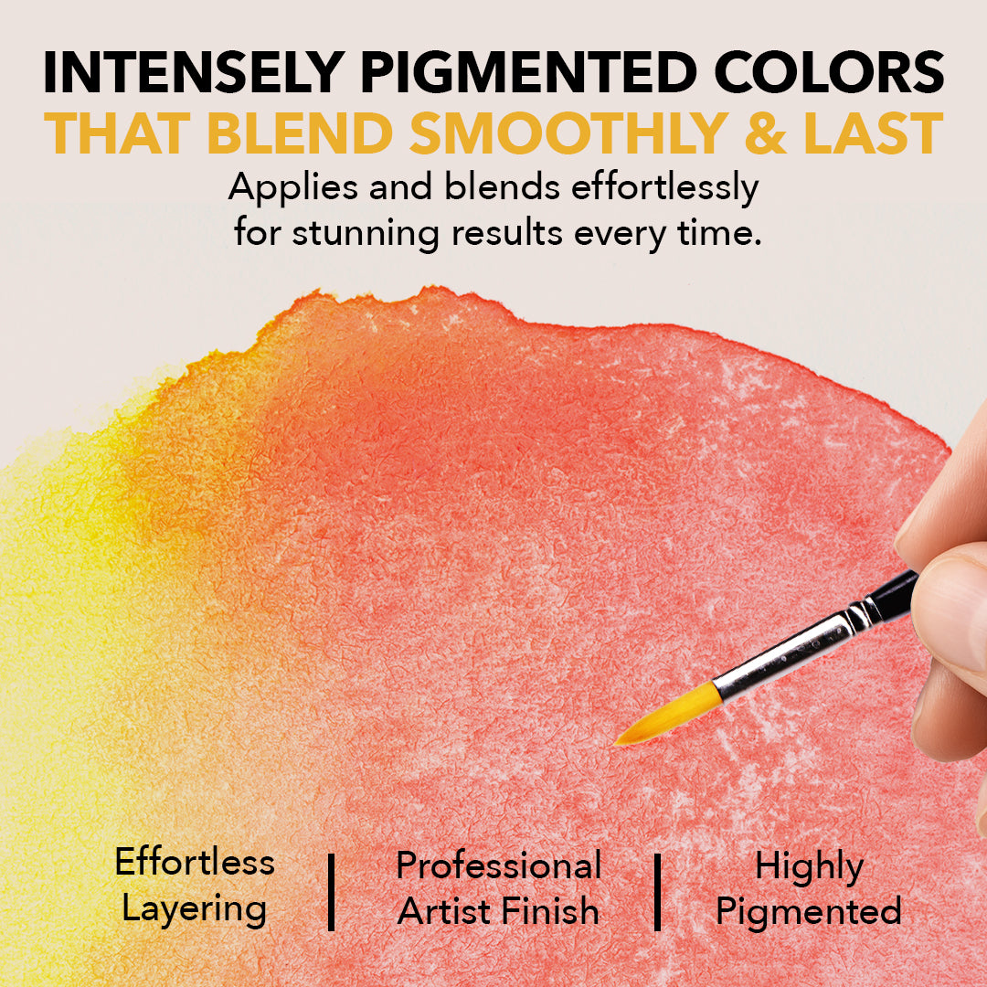 Juego de pintura de acuarela de 24 piezas