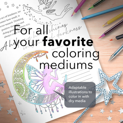 Printable Mindfulness Coloring Journal [Digital Download]