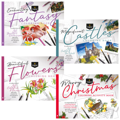 144 Page Coloring Book Bundle