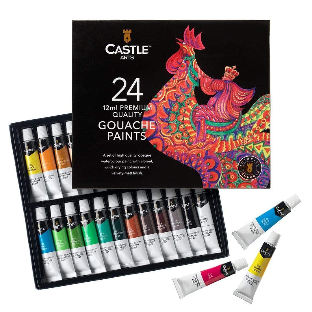 Castle Arts Acrylic Paint Sets  Colorful Acrylic Art Supplies – Castle  Arts USA