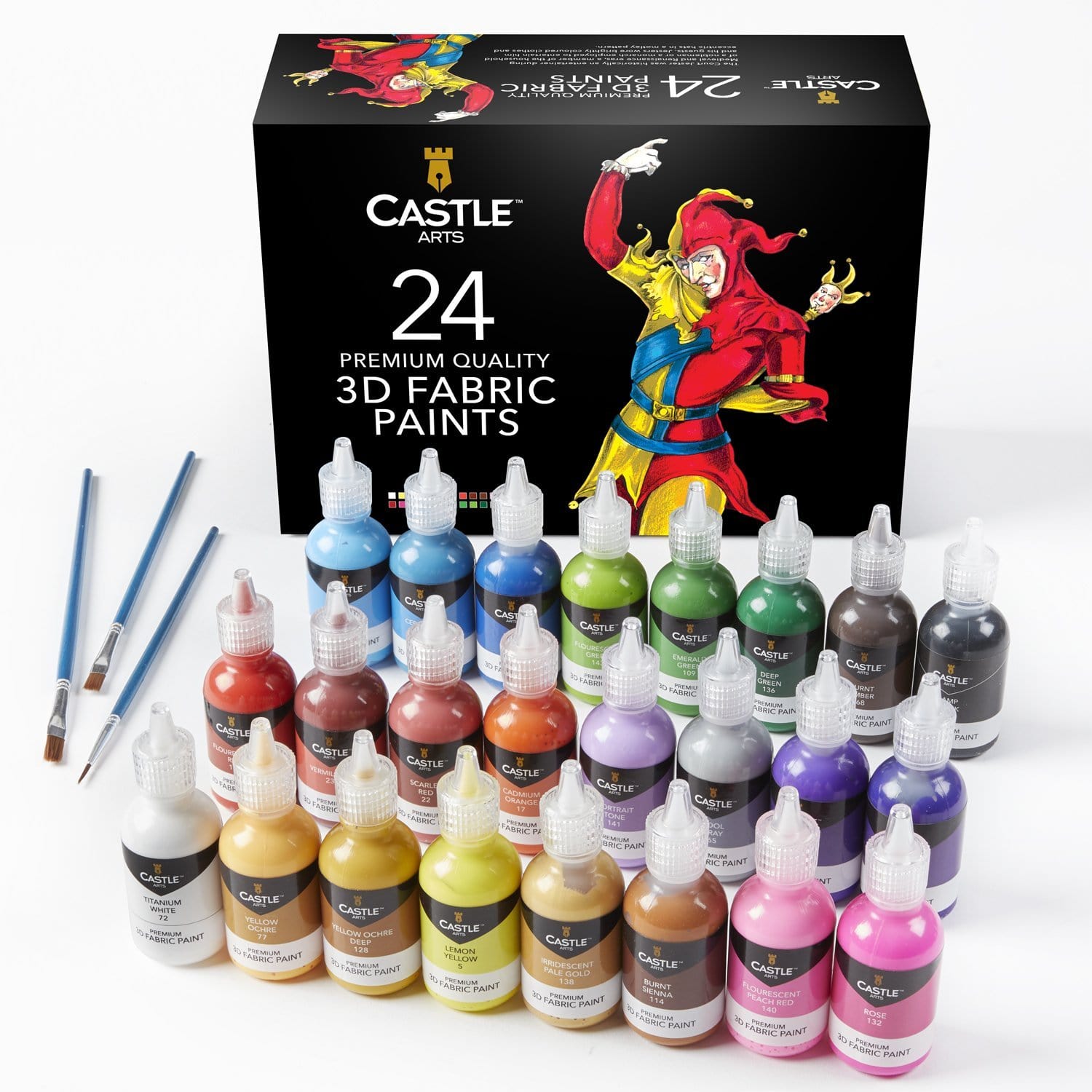 Castle Arts Acrylic Paint Sets  Colorful Acrylic Art Supplies – Castle  Arts USA