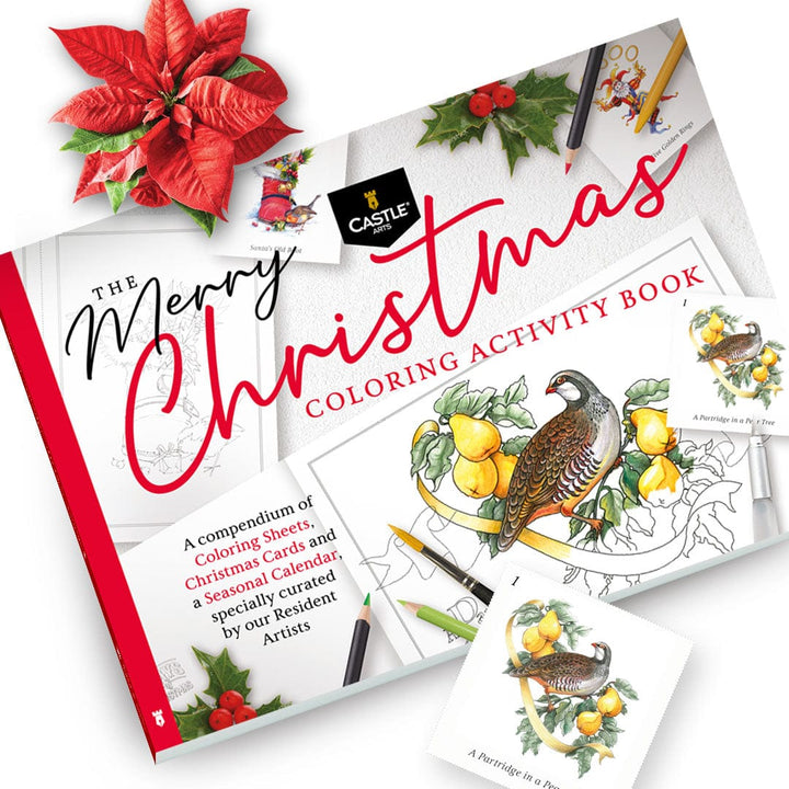 36 Page Merry Christmas Coloring Book