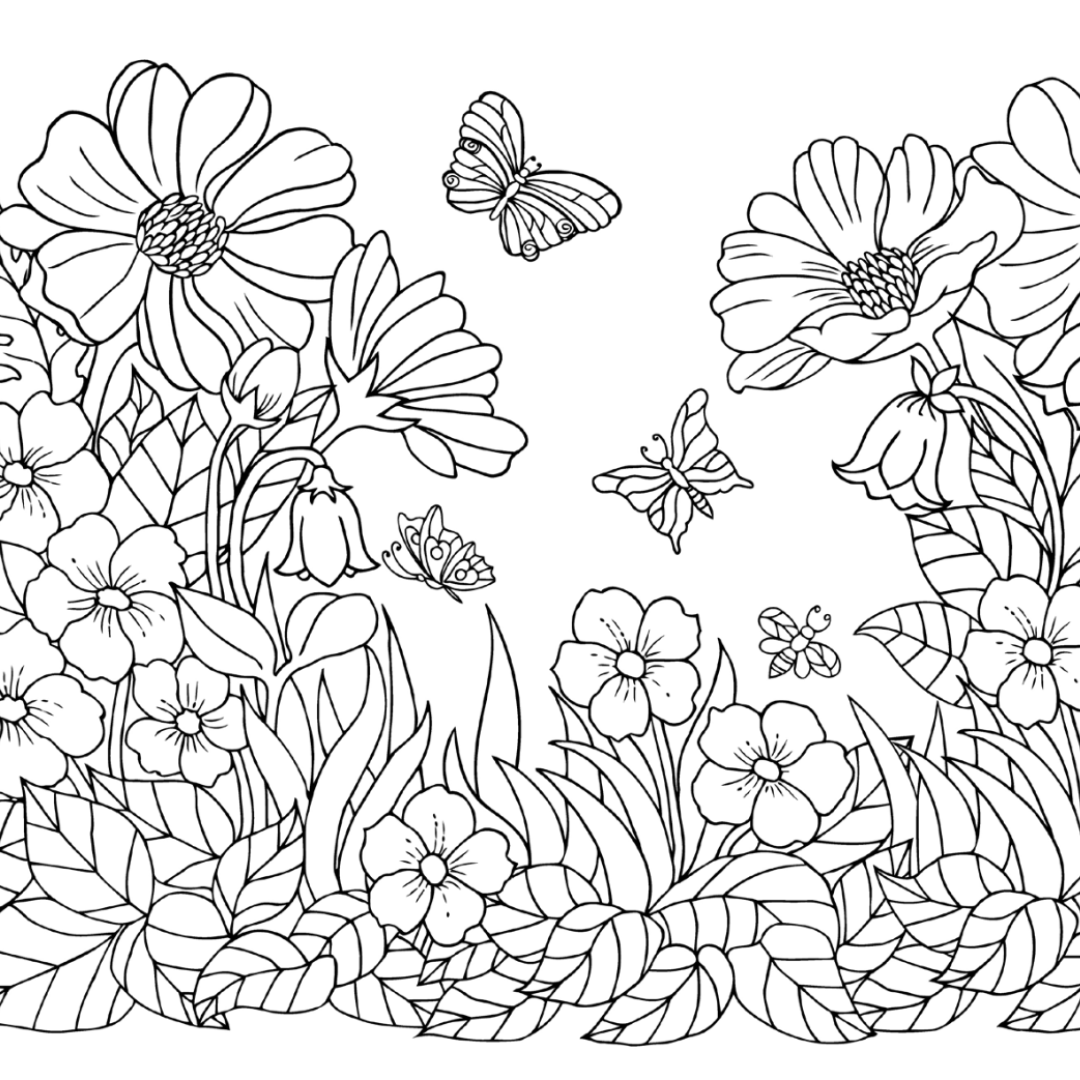Blooming meadow