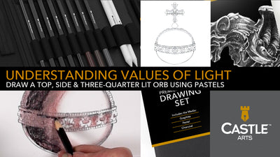 How to Draw | Shading Light & Shadow with Pastels
