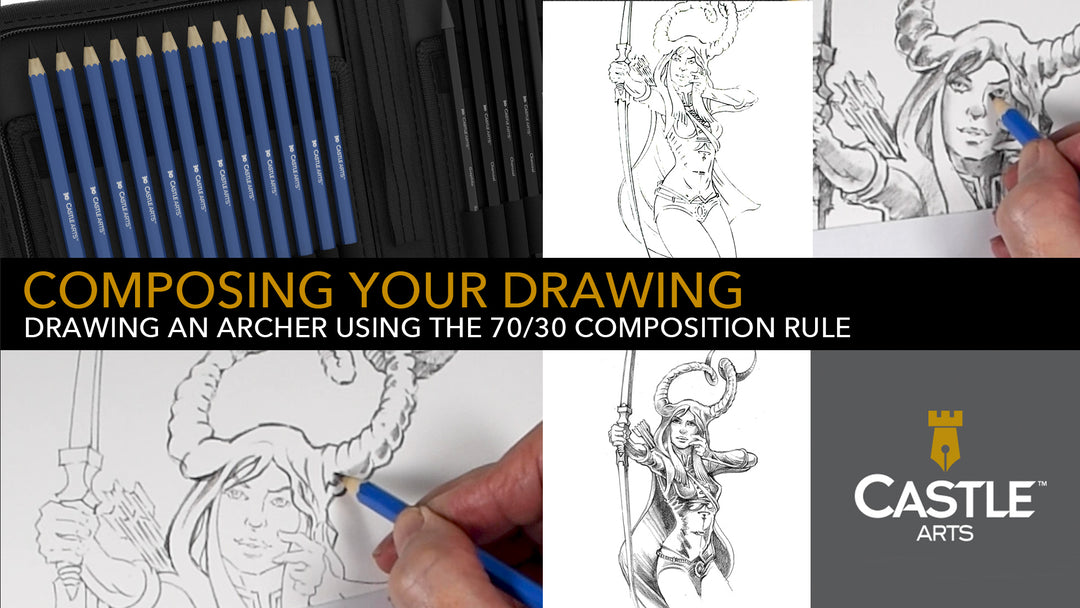 How to Draw | Composing Your Drawing Using Graphite Pencils