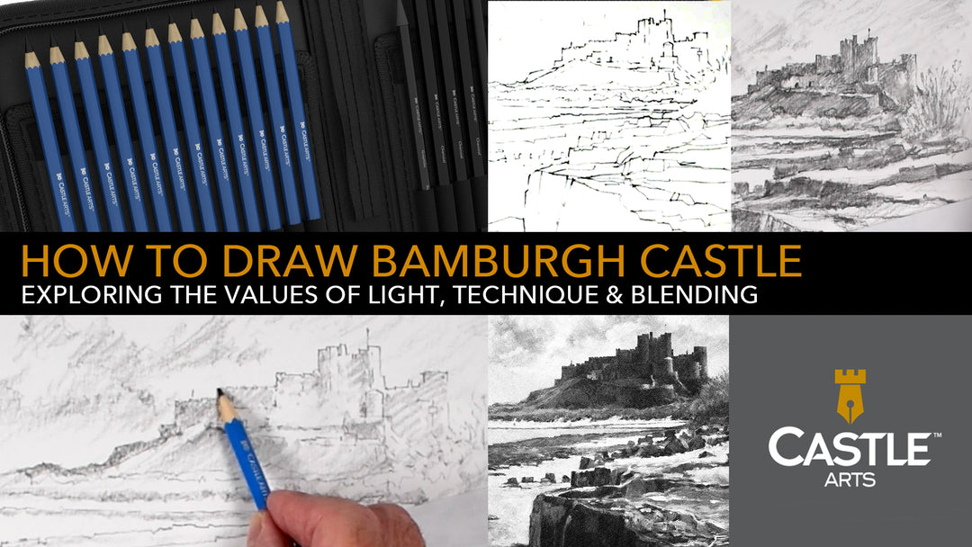 How to Draw | Exploring The Values Of Light Using Graphite Pencils