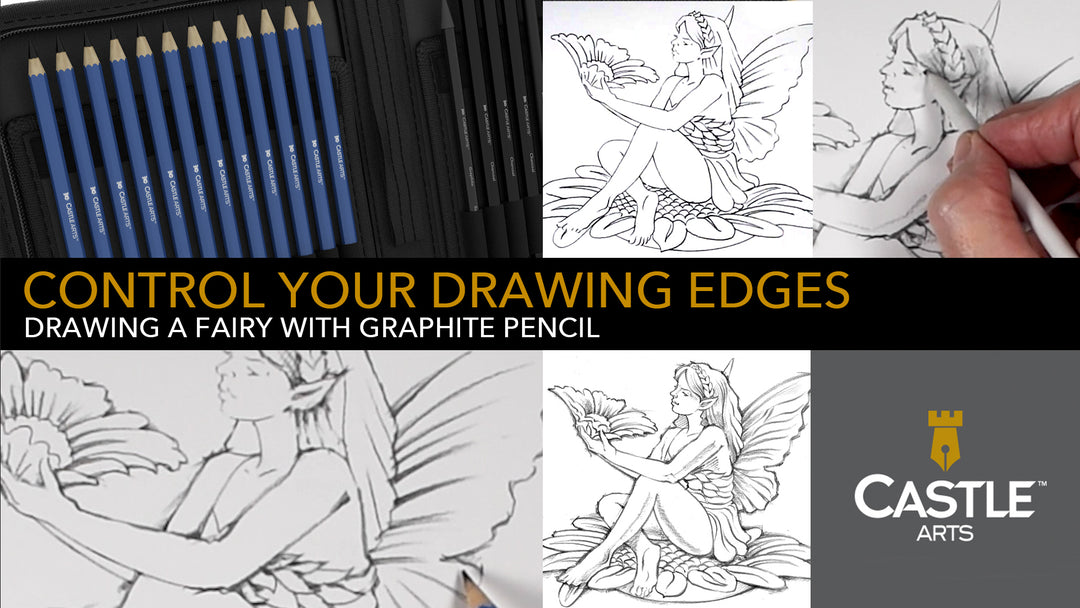 How to Draw | Control Drawing Edges With Graphite Pencils