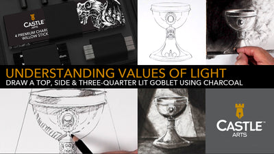 How to Draw | Shading Light & Shadow With Charcoal