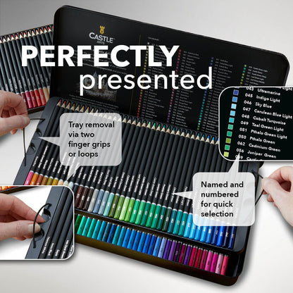 410 Piece Harmonious Expert Colorist Tin Bundle