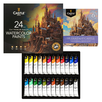 24 Piece Watercolor Paint Set