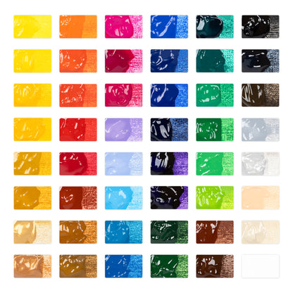 48 Piece Acrylic Paint Set