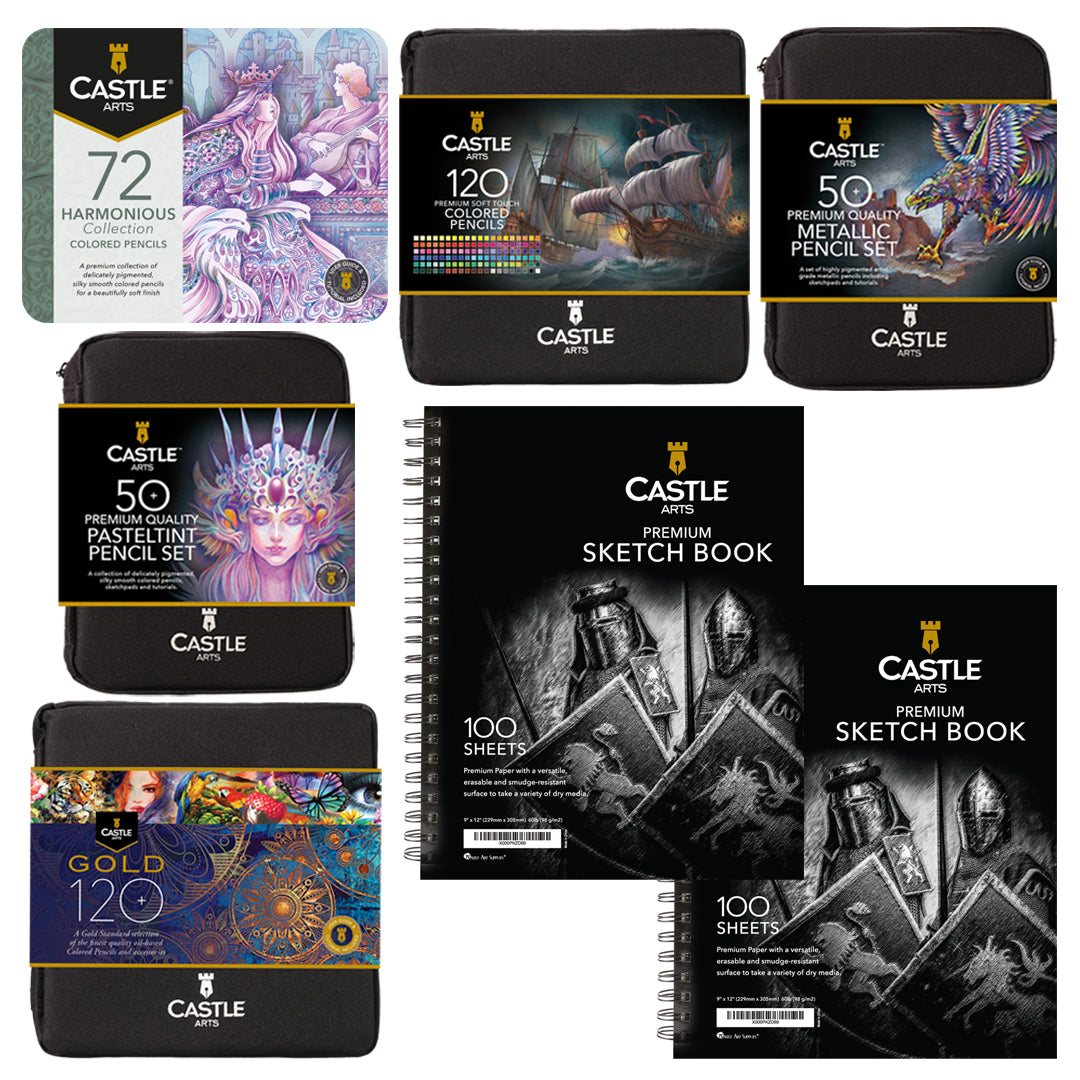 414 Piece Harmonious Expert Colorist Zip Bundle