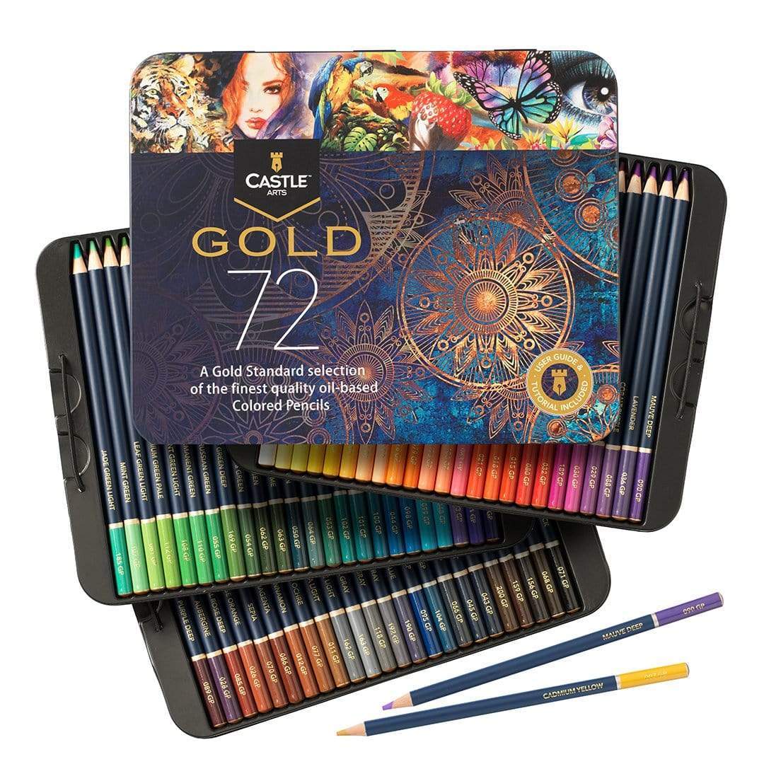 426 Piece Harmonious Premium Drawing and Coloring Pencil Tin Bundle