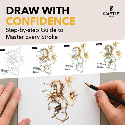 72-częściowy zestaw kolorowych ołówków w ekspozycyjnej puszce