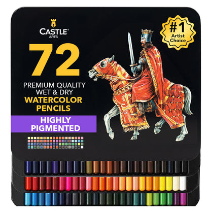 72 Teiliges Aquarellstift Set In Display Dose