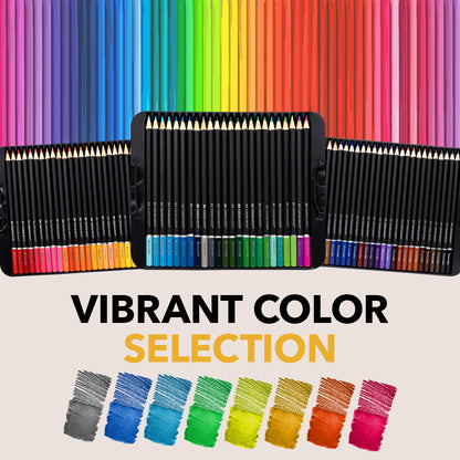 72 Teiliges Aquarellstift Set In Display Dose