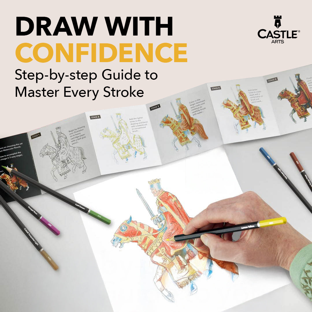 72 Teiliges Aquarellstift Set In Display Dose