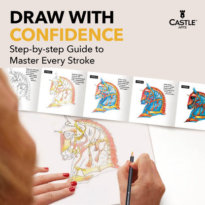 72 Teiliges Aquarellstift Set Im Reißverschlussetui