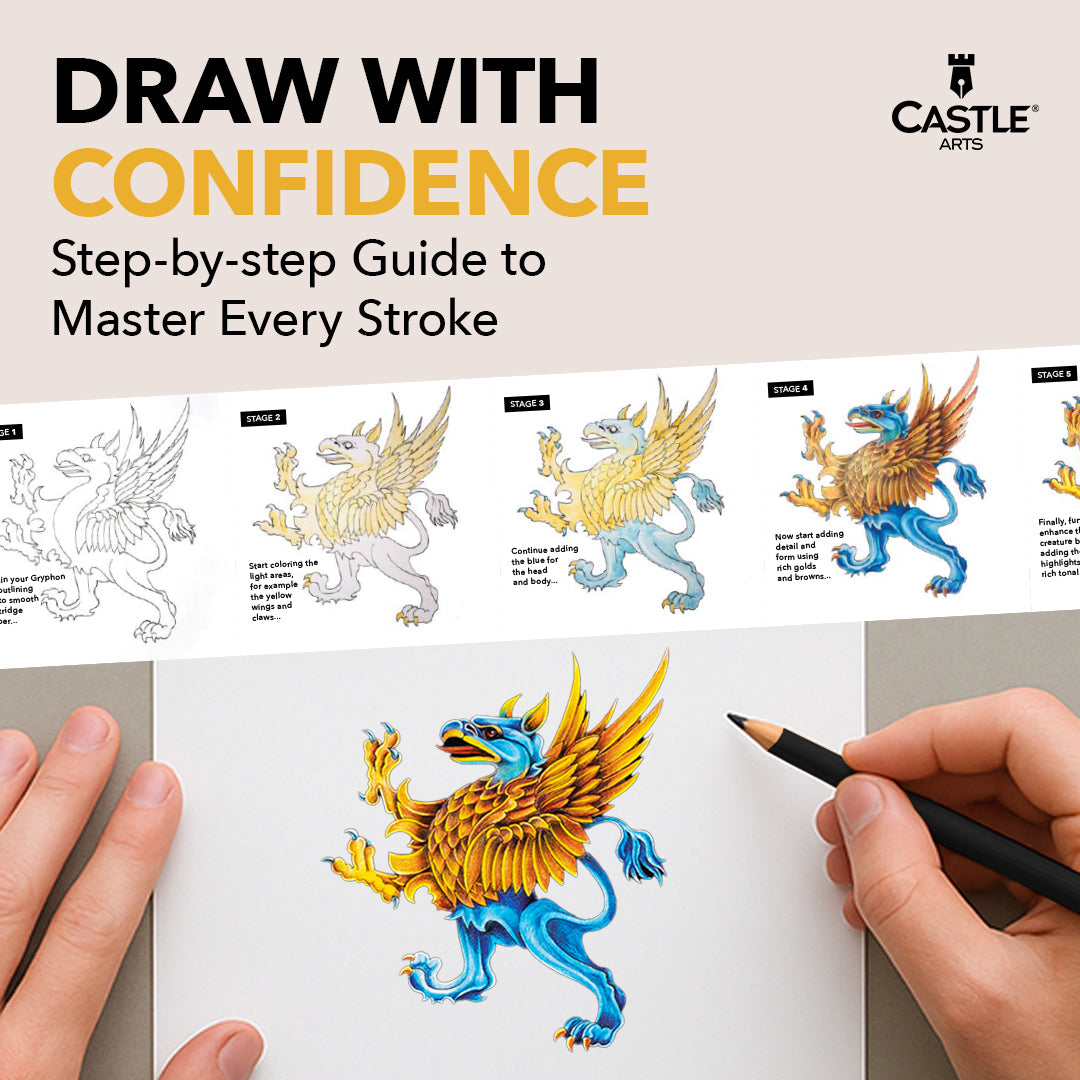 72-częściowy zestaw kolorowych ołówków w zamykanym etui