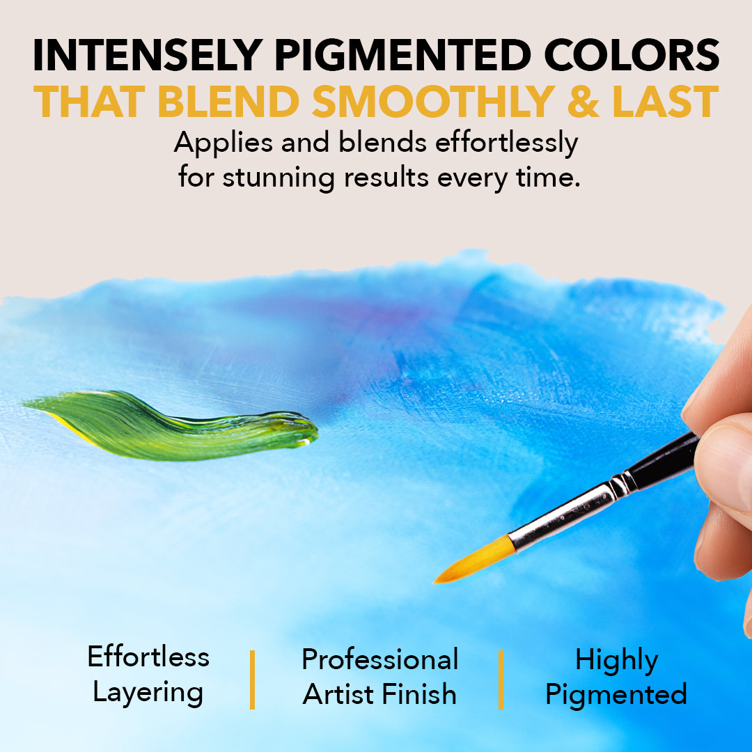 48 Piece Acrylic Paint Set