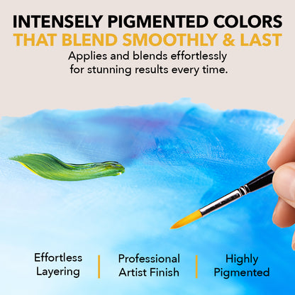 48 Piece Acrylic Paint Set