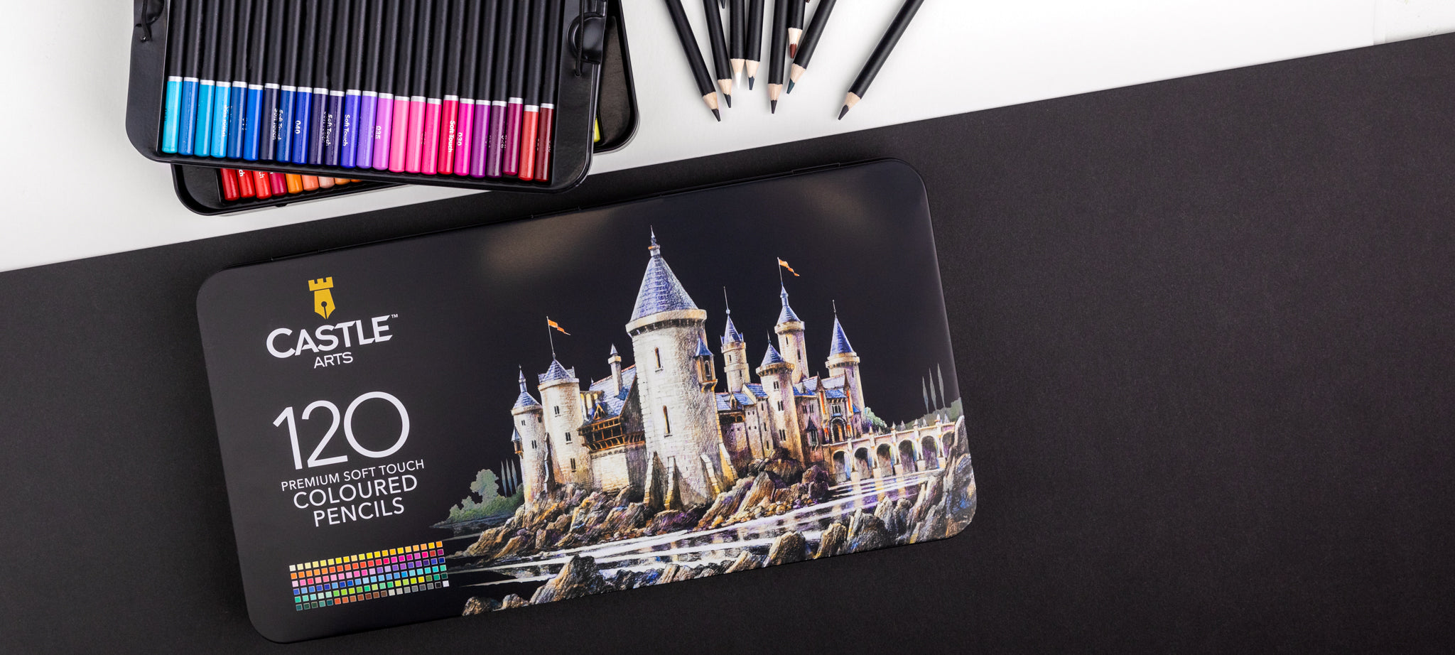 Castle Arts - Created by @erjonossmanaj using our colored pencils