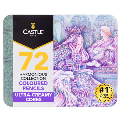 Zestaw ołówków harmonijnych, 72-częściowy, puszka