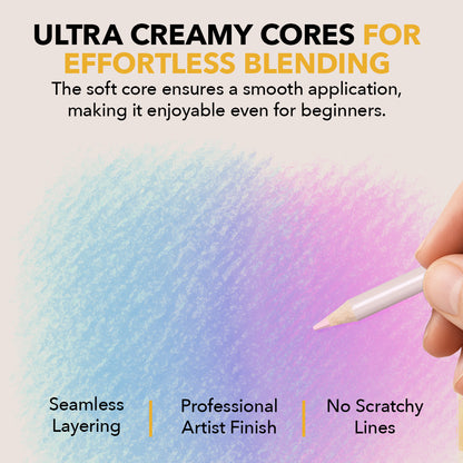 Zestaw ołówków harmonijnych, 72-częściowy, puszka