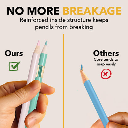 Zestaw ołówków harmonijnych, 72-częściowy, puszka