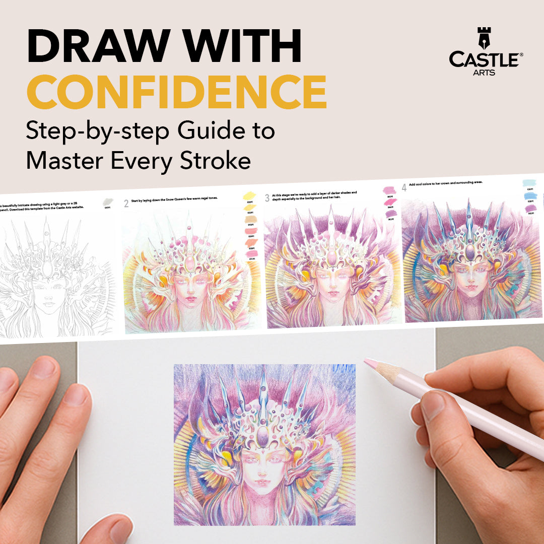 Zestaw ołówków harmonijnych, 72-częściowy, puszka