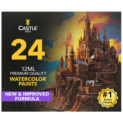 Juego de pintura de acuarela de 24 piezas