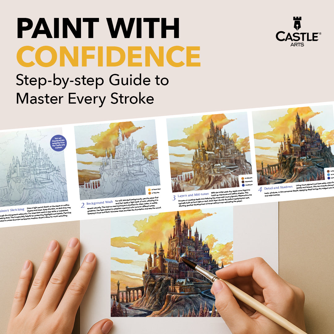 Juego de pintura de acuarela de 24 piezas