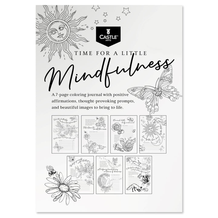 Printable Mindfulness Coloring Journal [Digital Download]