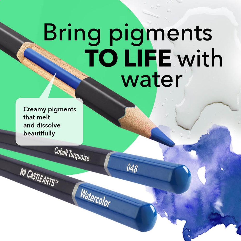 Watercolor Pencils 8 Pieces Artskills Crafters Closet Water Color