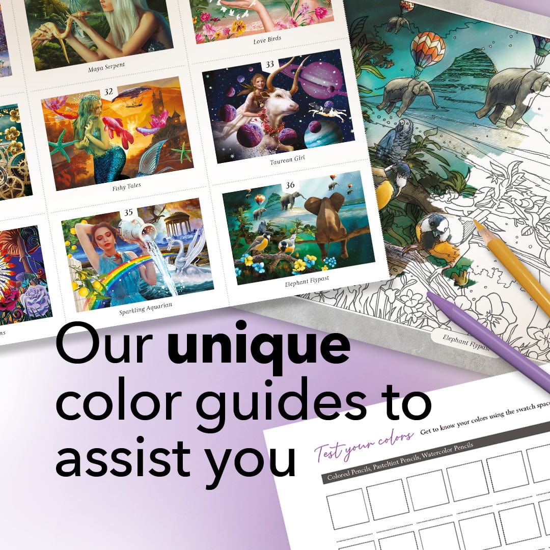 Lacy Sunshine's Enchanted Cove Coloring Book Castle Art Supplies
