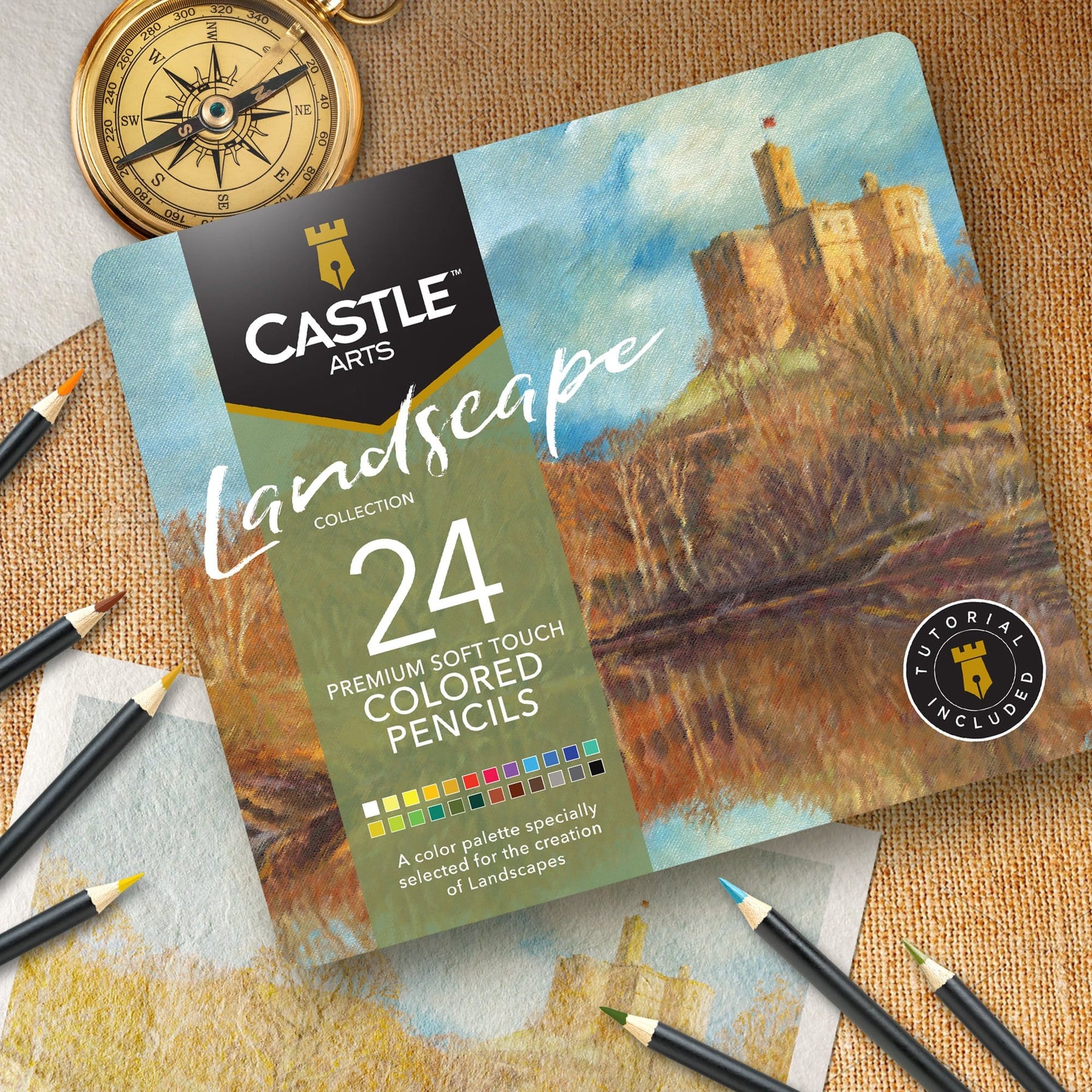 Castle Arts on X: Iridescent 🌈 Beautiful portrait by _ysf_art_ using Castle  Arts colored pencils ✏️  / X