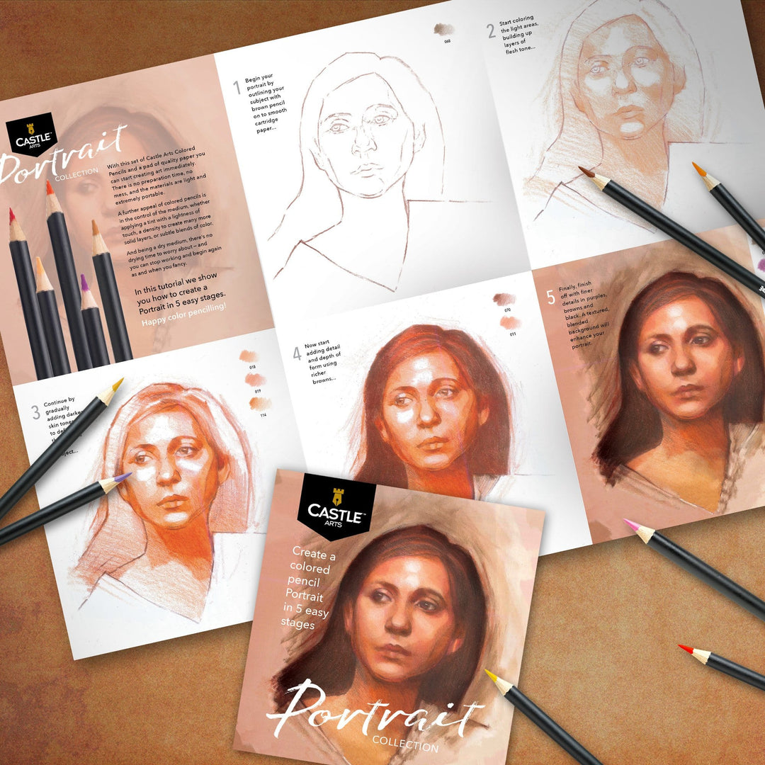 Color Guide - Skin Toned Pencils  Skin tones, Color pencil drawing, Color  pencil art